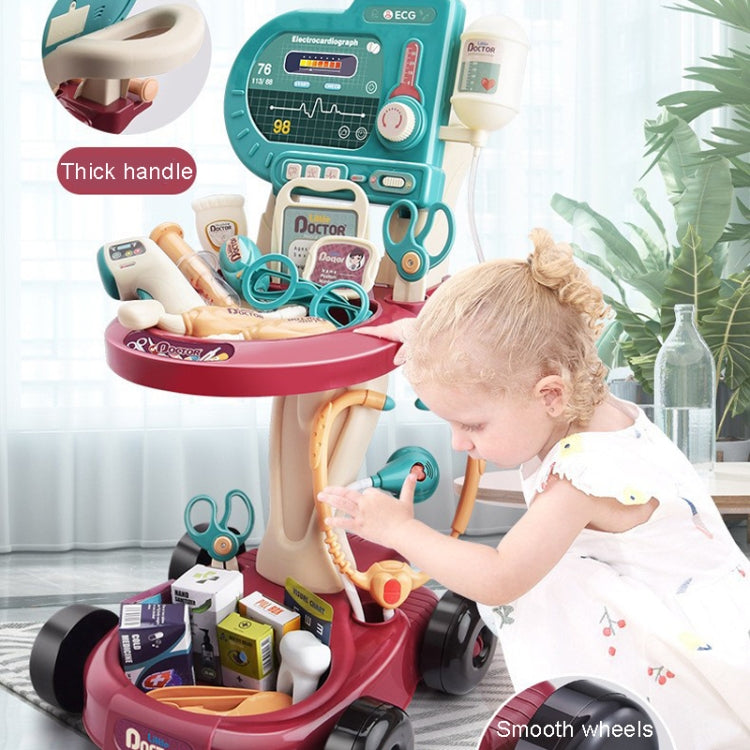 Play House Toy Set Simulation Doctor Cart Reluova