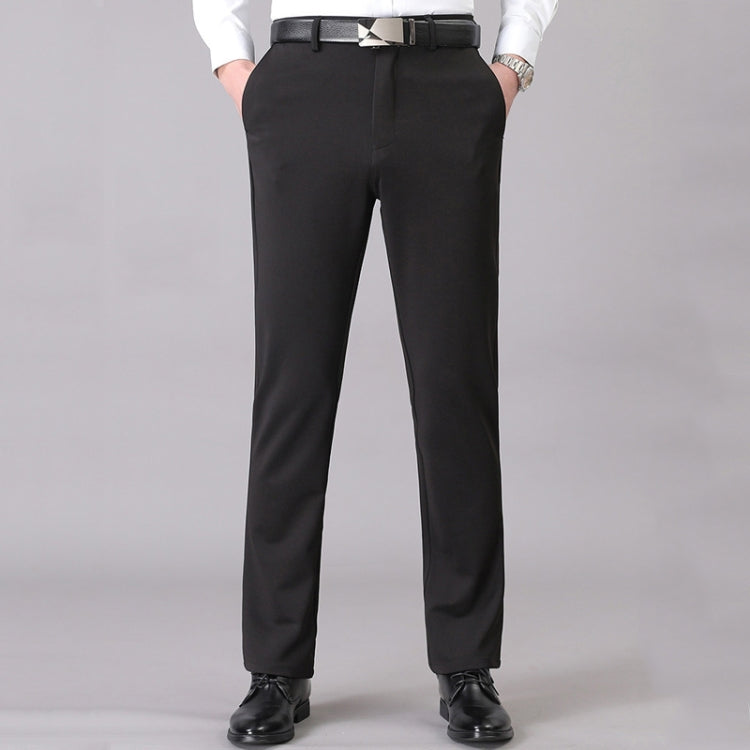 Men Summer Thin Casual Pants Suit Pants Loose Straight Stretch Chilled Silk Pants My Store