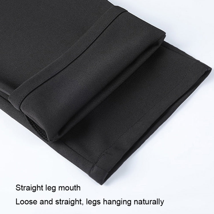 Men Summer Thin Casual Pants Suit Pants Loose Straight Stretch Chilled Silk Pants My Store