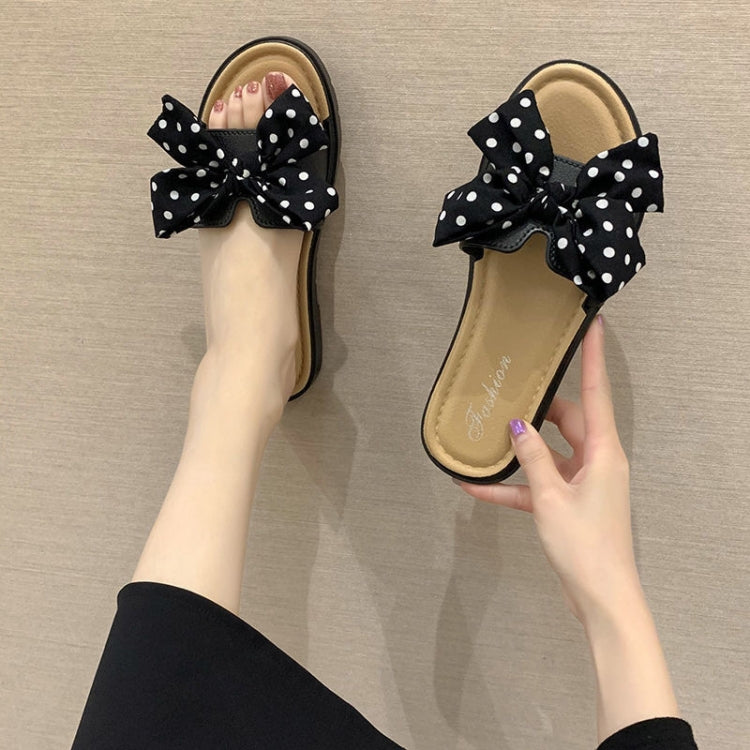 Summer Bowknot Outerwear Slippers Beach Flat Sandals My Store