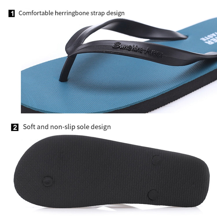 Men Slippers Student Flat Casual Non-Slip Flip Flops My Store