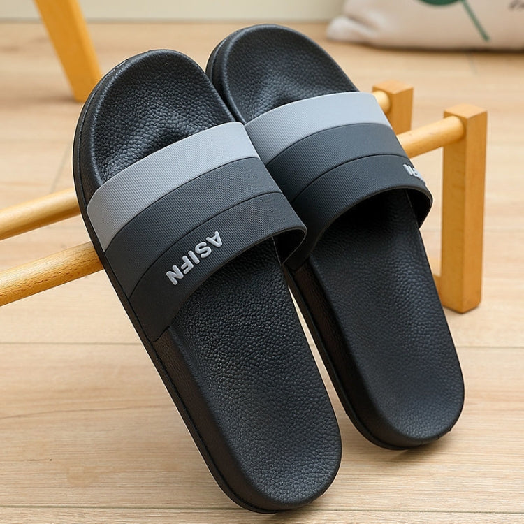 Men and Women Slippers Summer Non-slip Couples Go Out Home One Word Slippers My Store