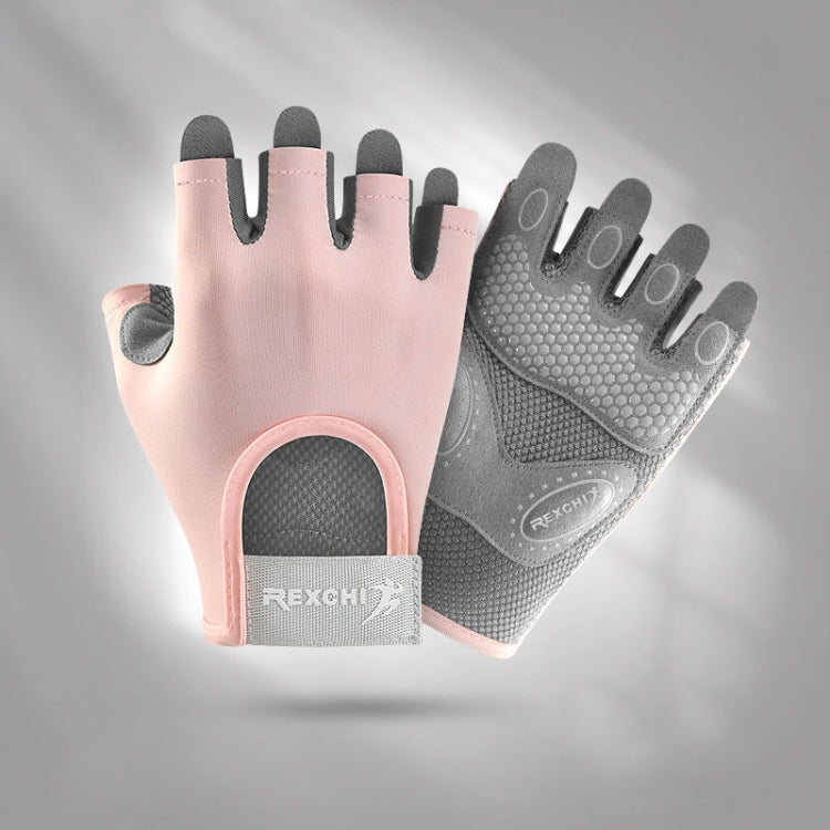 Yoga Sports Gloves Non-slip Shock-absorbing Half-finger Anti-cocoon Gloves