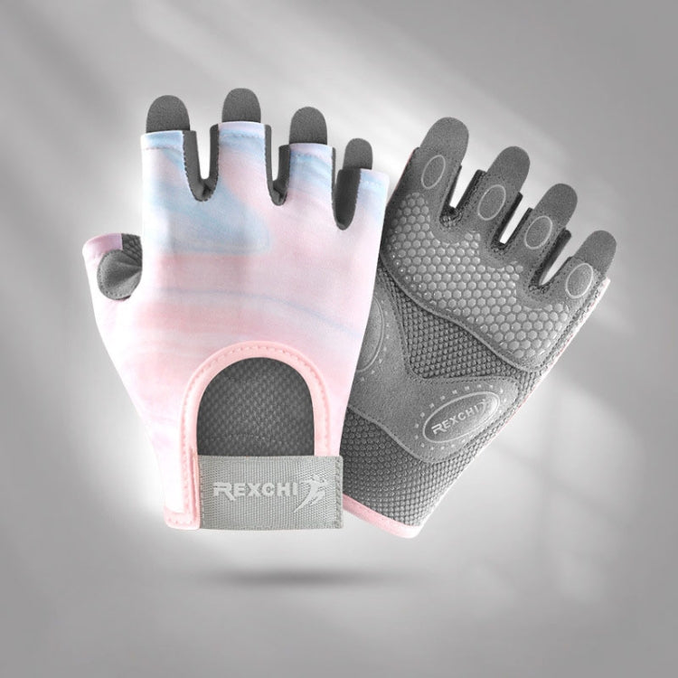 Yoga Sports Gloves Non-slip Shock-absorbing Half-finger Anti-cocoon Gloves