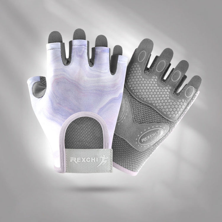 Yoga Sports Gloves Non-slip Shock-absorbing Half-finger Anti-cocoon Gloves