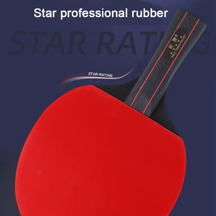 4 Star Table Tennis Racquet with 3 Balls & Bag Set