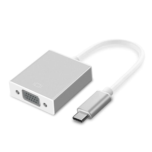 USB-C/Type-C To VGA HD Converter 1080P Laptop Connecting Display Mobile Phone Same Screen Line My Store