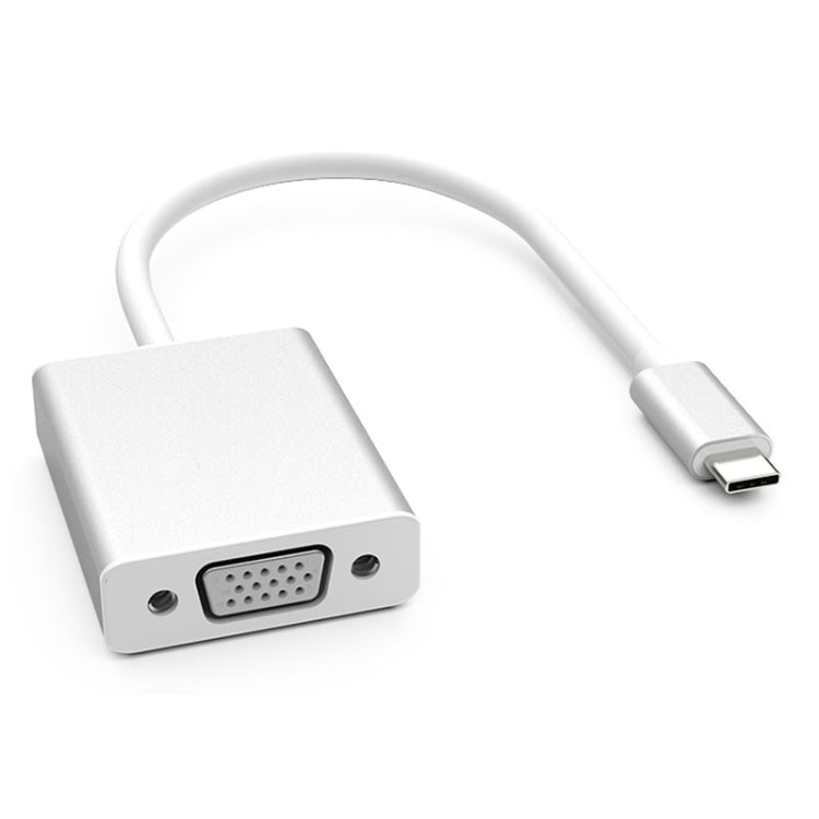 USB-C/Type-C To VGA HD Converter 1080P Laptop Connecting Display Mobile Phone Same Screen Line My Store