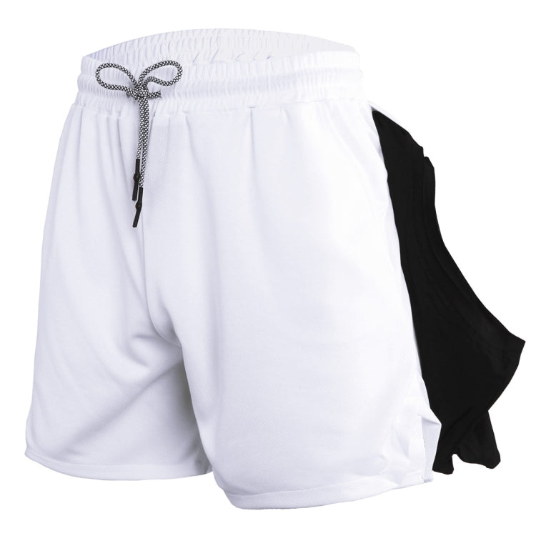 Mens Quick Dry Athletic Shorts Single Layer 5 / 10 Pants With Towel Hanging