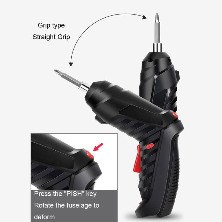 Home Use Mini Rechargeable Multifunction Electric Screwdriver Electric Drill Tool Set My Store