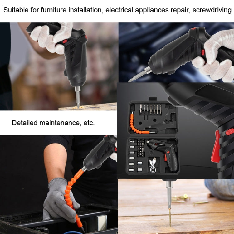 Home Use Mini Rechargeable Multifunction Electric Screwdriver Electric Drill Tool Set My Store