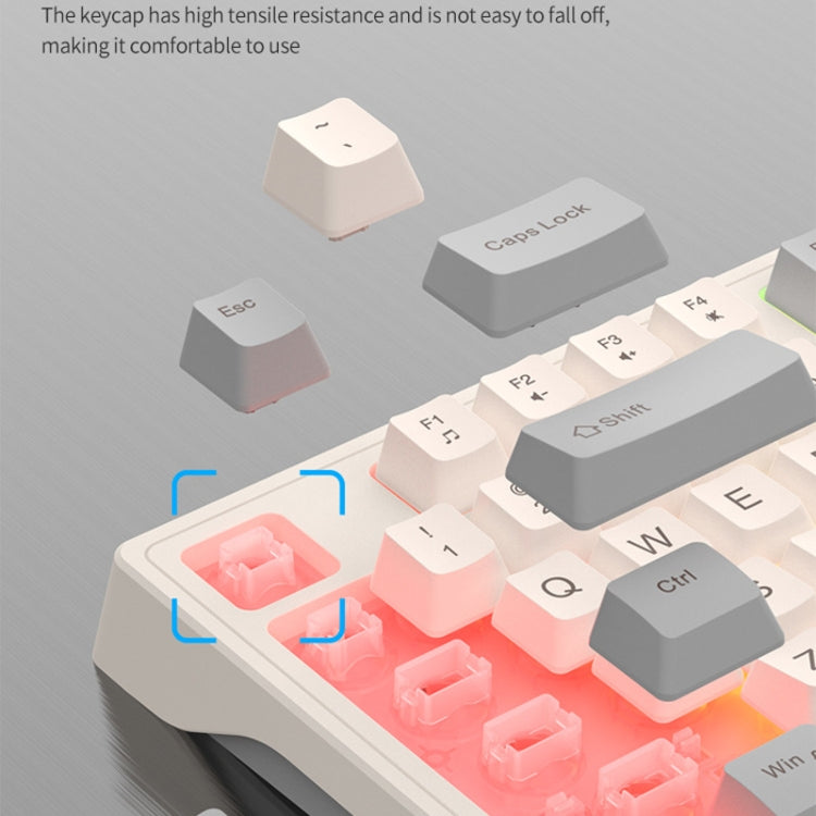 K-Snake Wired E-Sports Keyboard Mouse Mechanical Feel 98 Key Desktop Computer Notebook Keyboard