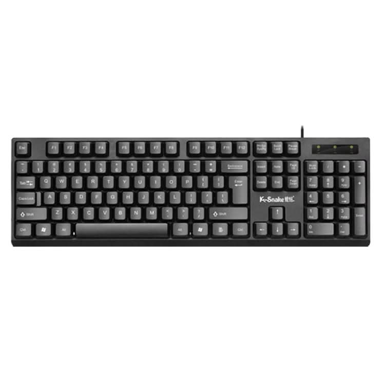 K-Snake KM001 Wired Keyboard And Mouse Set Desktop Computer Keyboard My Store