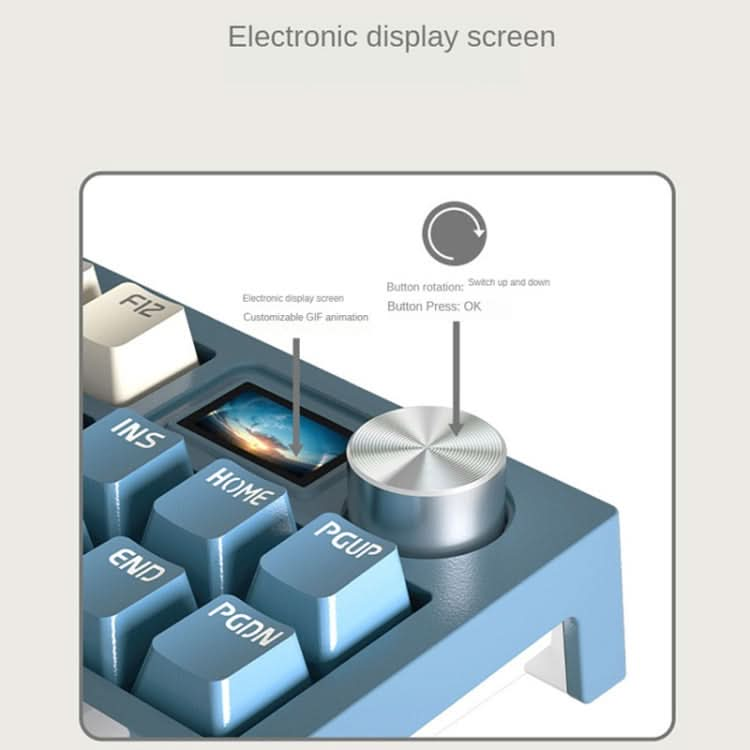 LANGTU LT84 Mechanical Luminous Keyboard My Store