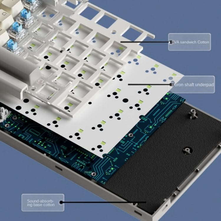 LANGTU LT84 Mechanical Luminous Keyboard My Store