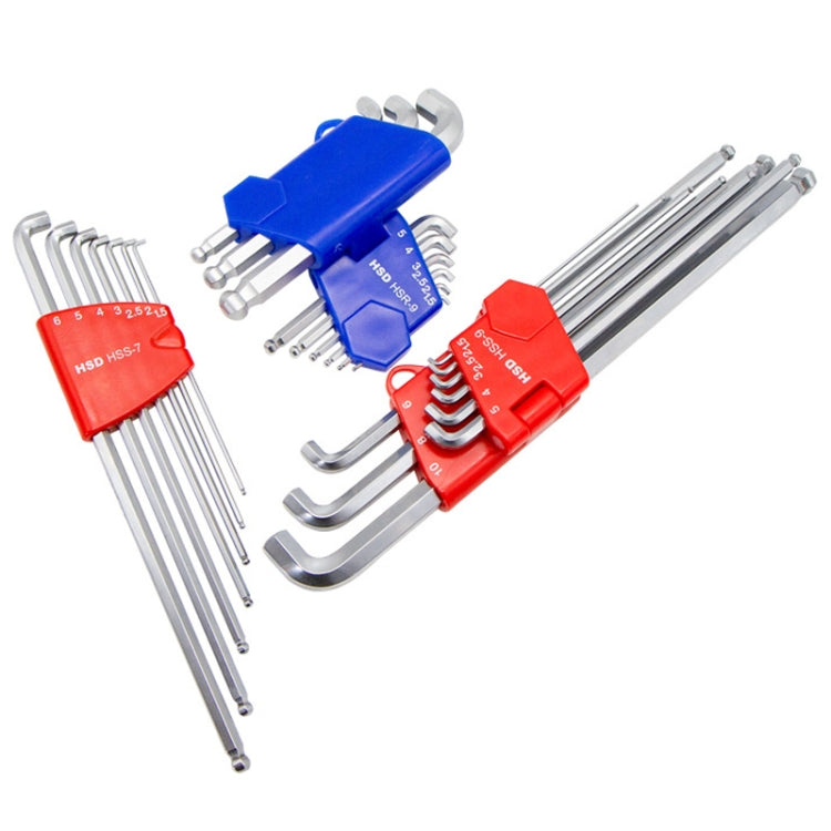 Short-Side Ball-End Hexagon Wrench Set Tools My Store