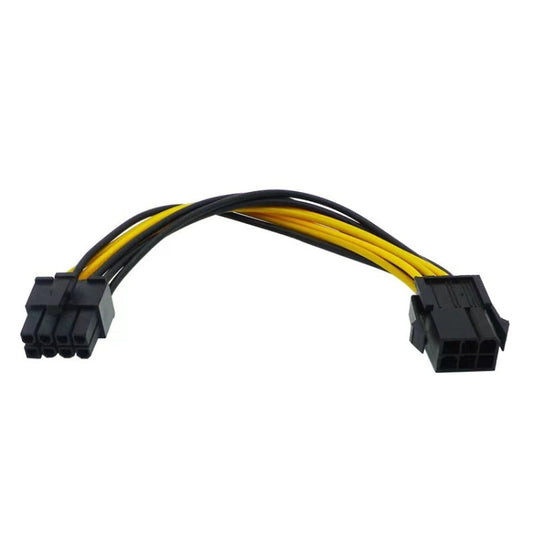 CPU 6 Pin To 8 Pin Graphics Card Computer Motherboard Power Cable My Store