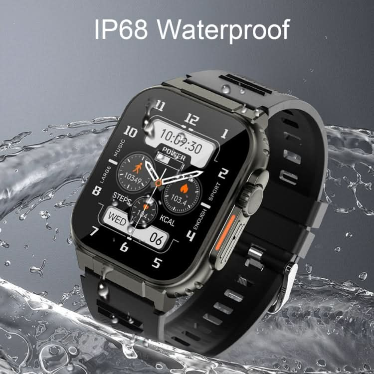 A70 1.96 Inch Health Monitoring Multifunctional IP68 Waterproof Bluetooth Call Smart Watch