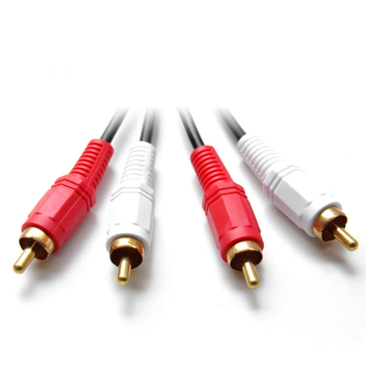 Double Lotus Audio Cable RCA Two-To-Two Power Amplifier Audio Cable My Store