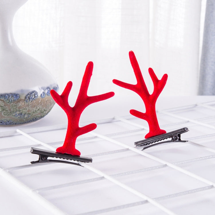 1pair Christmas Hair Accessories Cute Hairpins For Children-Reluova