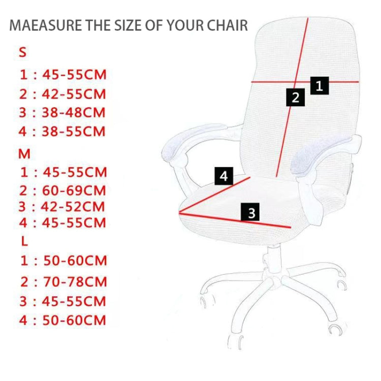 Stretch Chair Cover Office Armrest Lift Computer Chair Seat Cover