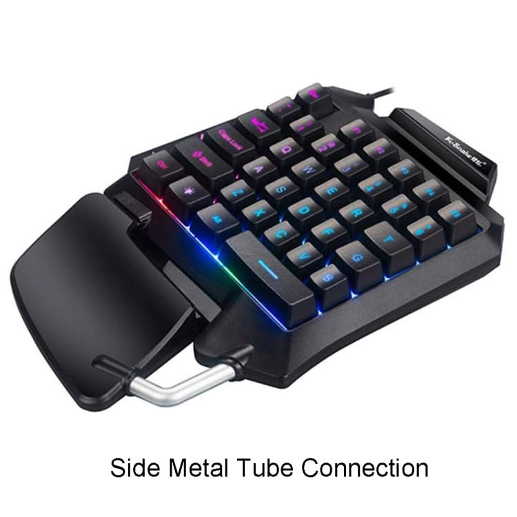 K-Snake G92 Single Small Keyboard Mobile Games Luminous Robotic Machine Sensory Game Keyboard My Store