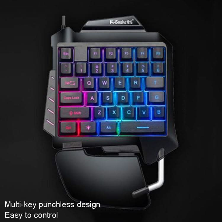 K-Snake G92 Single Small Keyboard Mobile Games Luminous Robotic Machine Sensory Game Keyboard My Store