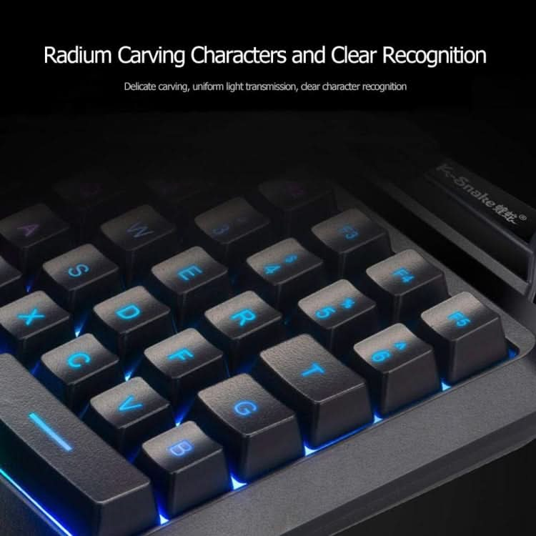 K-Snake G92 Single Small Keyboard Mobile Games Luminous Robotic Machine Sensory Game Keyboard My Store