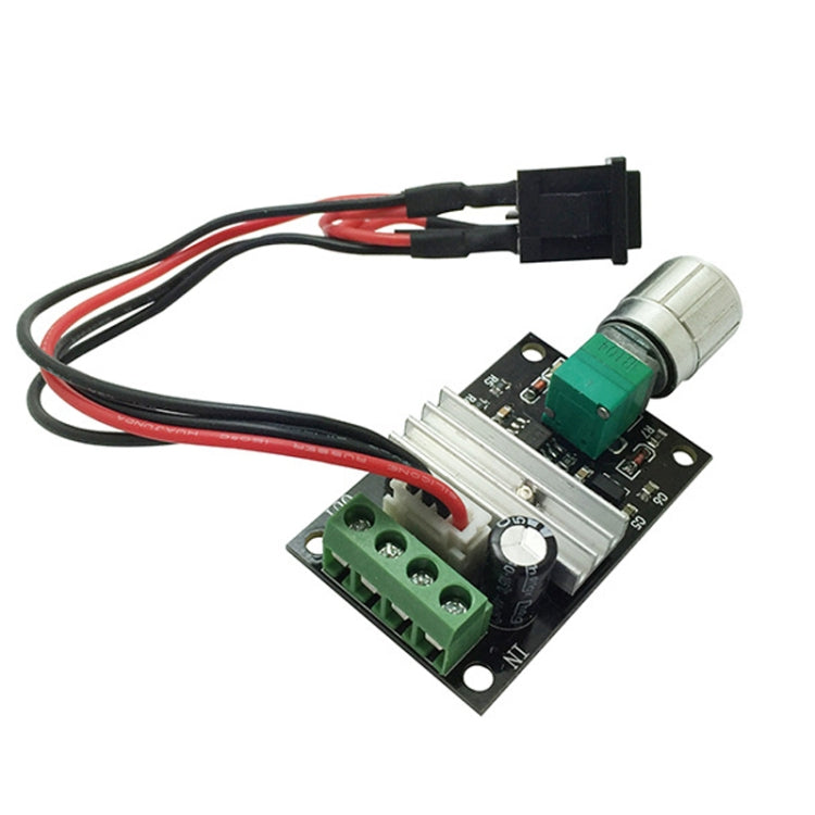 DC 6-28V 3A  PWM Speed Adjustable Reversible Switch DC Motor Driver Reversing Reluova