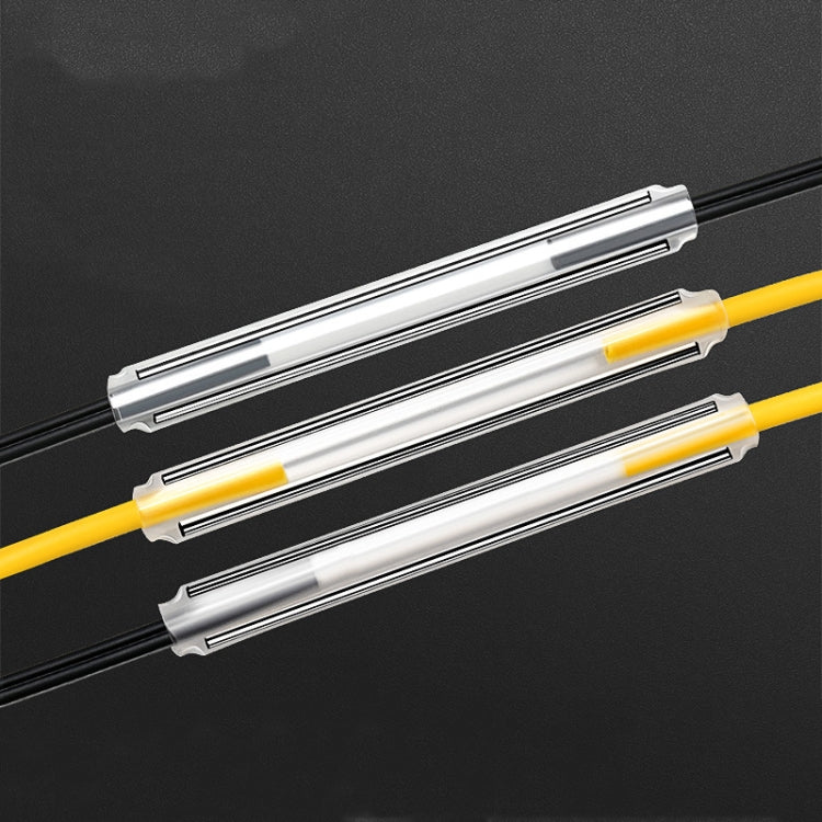 50pcs/pack  60mm Double -Pin Leather Thread Optical Fiber Heat Shrinkable Tube Optical Hot Melt Tube My Store