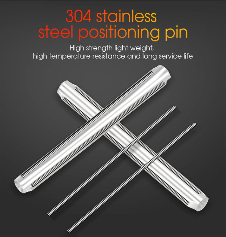 50pcs/pack  60mm Double -Pin Leather Thread Optical Fiber Heat Shrinkable Tube Optical Hot Melt Tube My Store