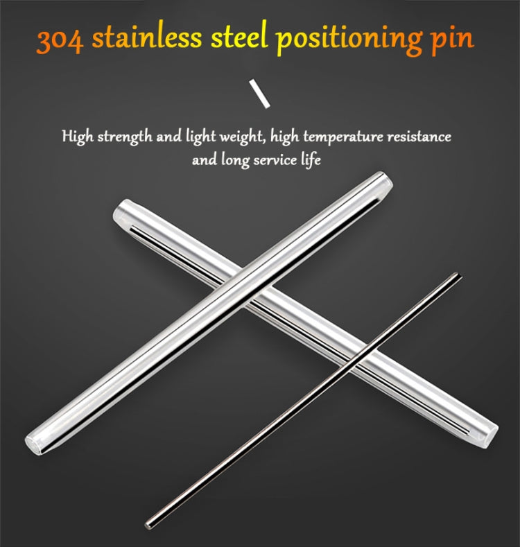 100pcs/pack 60mm Single Pin Optical Fiber Heat Shrinkable Tube Optical Hot Melt Tube