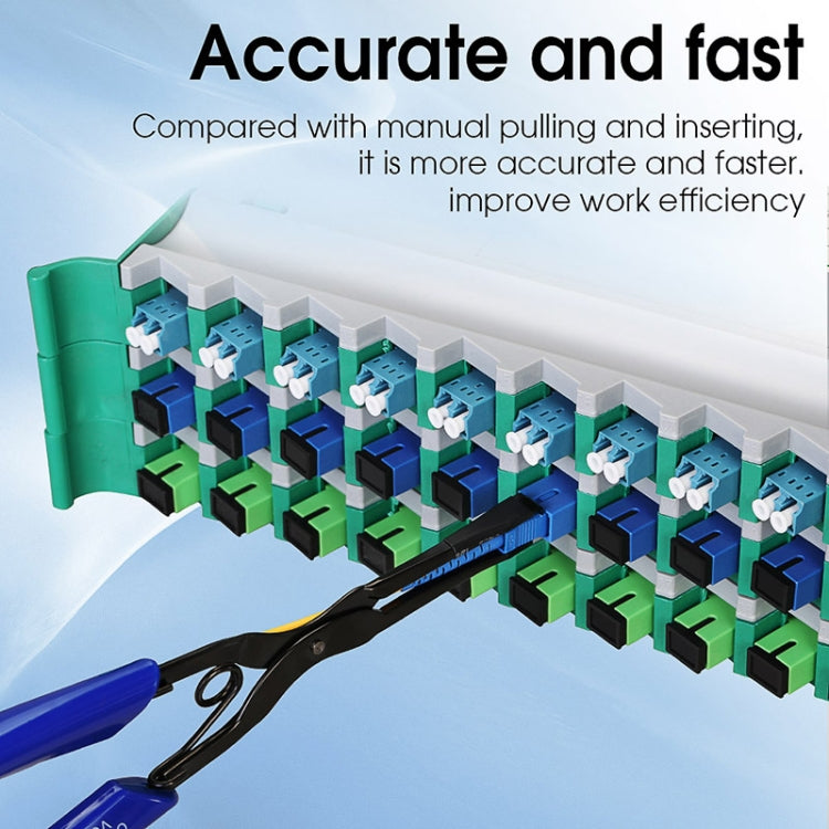 COMPTYCO VCFS-18 SC/LC Fiber Optic Connector Plug And Clamp Pull Tools Flange Long Nozzle Clip