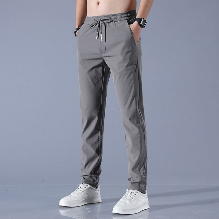 Mens Summer Thin Elastic Waist Pants My Store