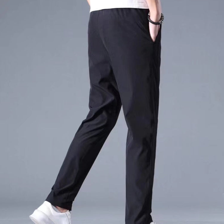 Mens Summer Thin Elastic Waist Pants My Store