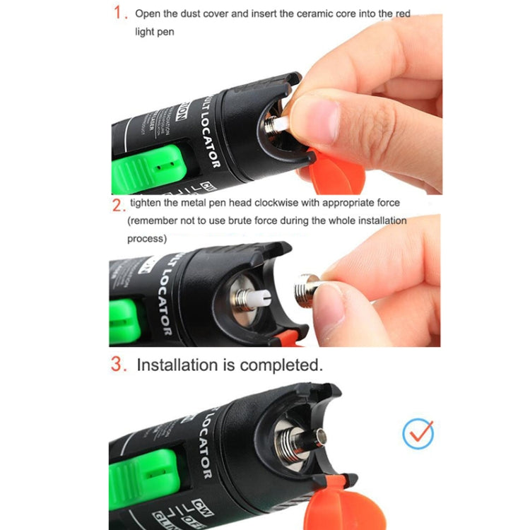 Replacement Parts For Fiber Optic Visual Fault Locator