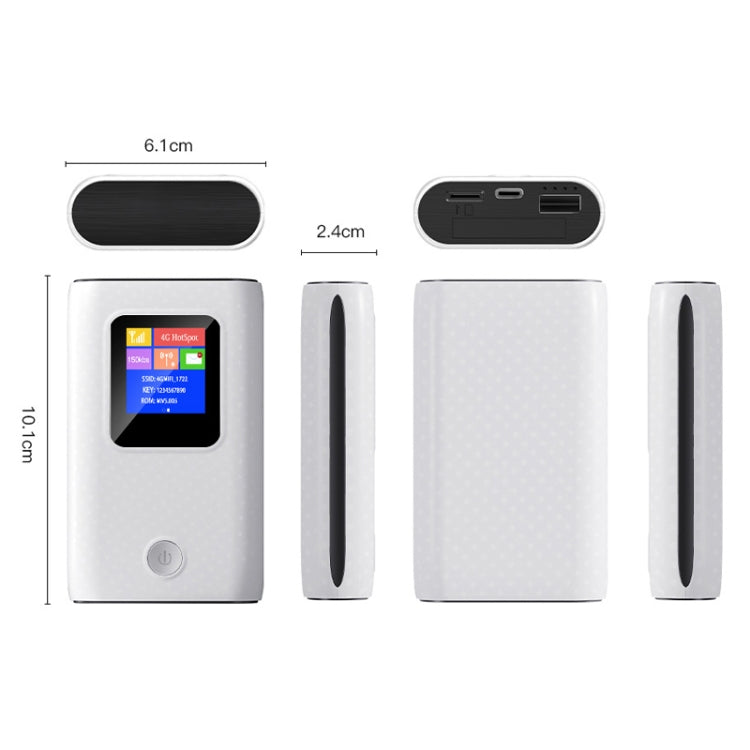 4G LTE WIFI Router Portable 6000mAh Charging Treasure Wireless Hotspot 150Mbps Pocket Mobile Modem