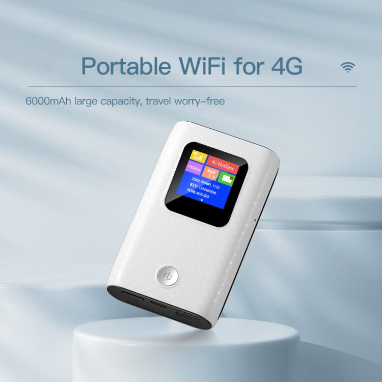 4G LTE WIFI Router Portable 6000mAh Charging Treasure Wireless Hotspot 150Mbps Pocket Mobile Modem My Store