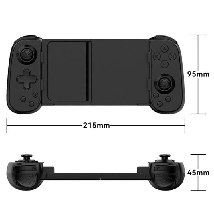 D6  Bluetooth Retractable Gamepad Dual Hall Six-Axis Somatosensory For Android/IPhone /Switch Reluova