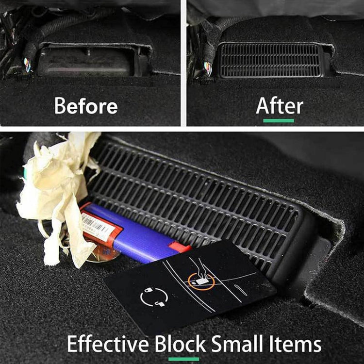 Protective Cover for Air Outlet Under Car Seat Air Conditioning Air Intake Filter