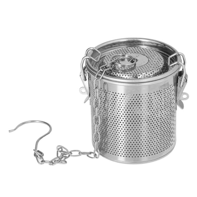 304 Stainless Steel Brine Basket Tea Residue Ball Soup Material Box-Reluova