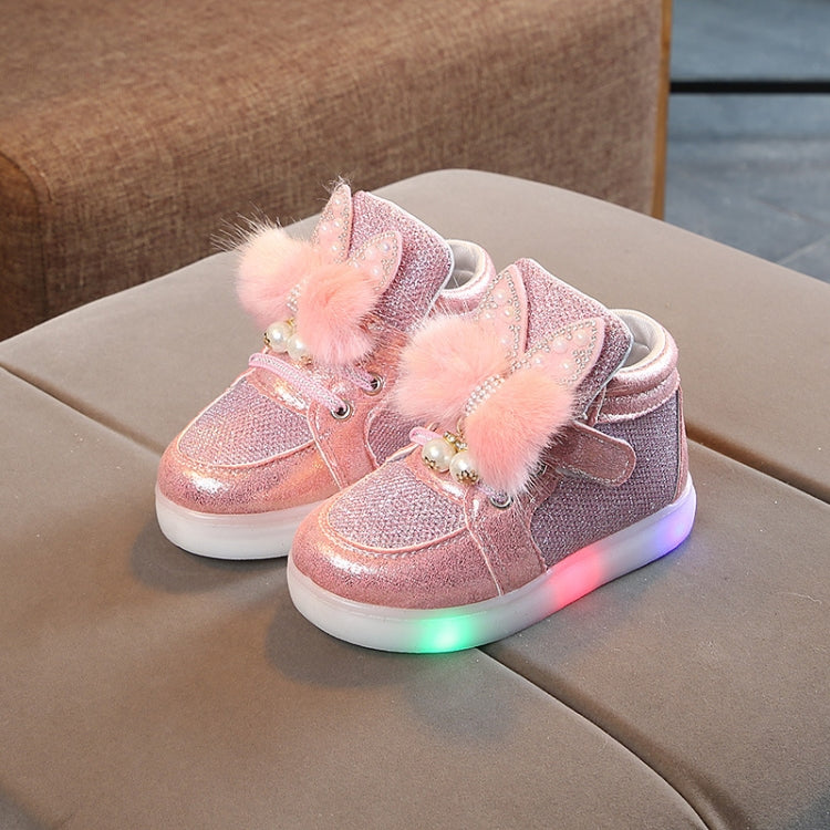 Cartoon Children Shoes Colorful Diamonds With LED Light Light-Up Baby Footwear My Store