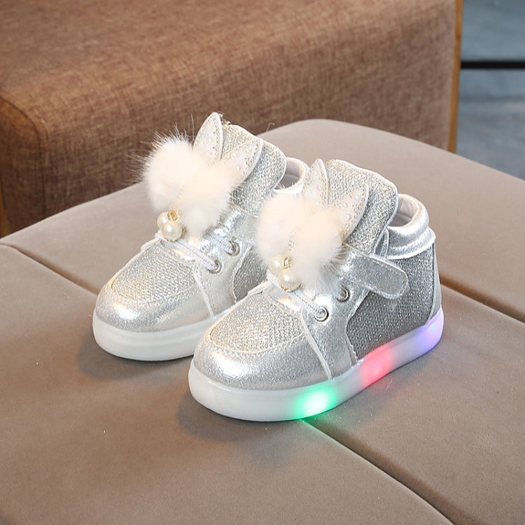 Cartoon Children Shoes Colorful Diamonds With LED Light Light-Up Baby Footwear My Store