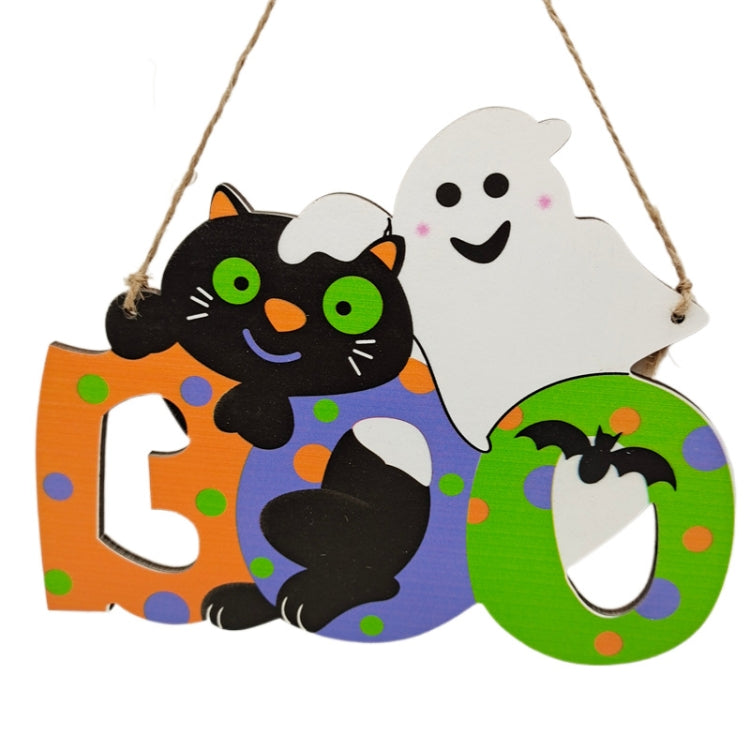 Halloween Decoration Pendants Holiday Scene Layout