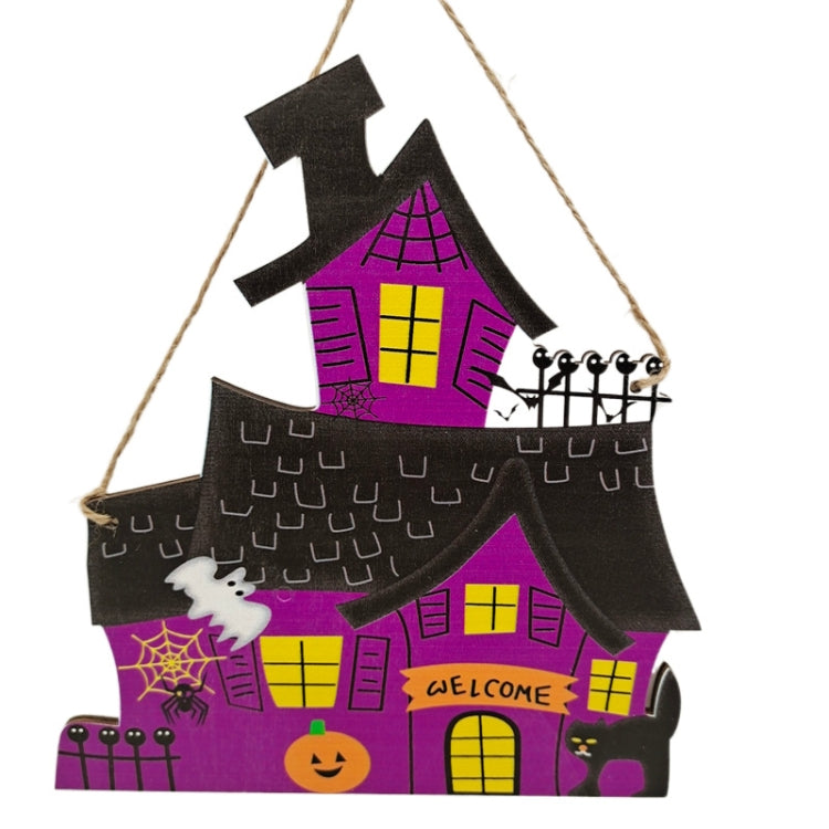 Halloween Decoration Pendants Holiday Scene Layout