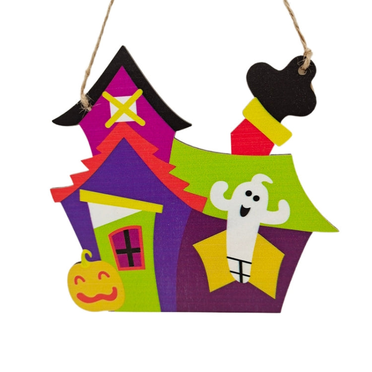 Halloween Decoration Pendants Holiday Scene Layout