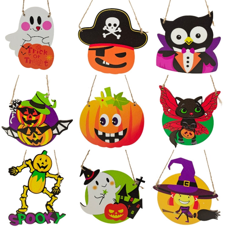 Halloween Decoration Pendants Holiday Scene Layout My Store