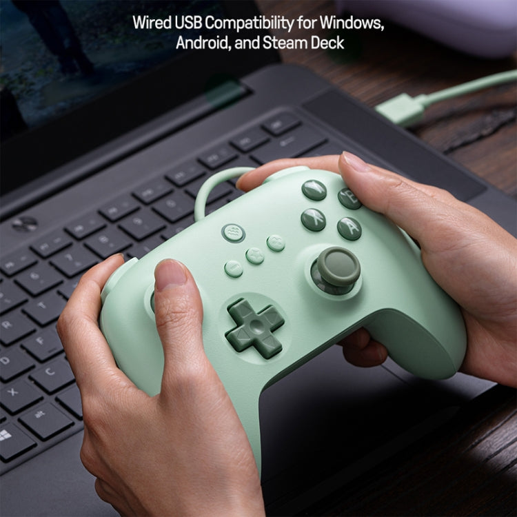 8BitDo Youth Edition Wired Gaming Controller For PC / Windows 10 / 11 / Steam Deck / Raspberry Pi / Android