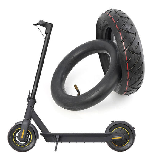 10 X 2.5 Inflatable Inner Tire + Outer Tire Kit  For Ninebot MAX G30 10-Inch Scooter - Reluova 