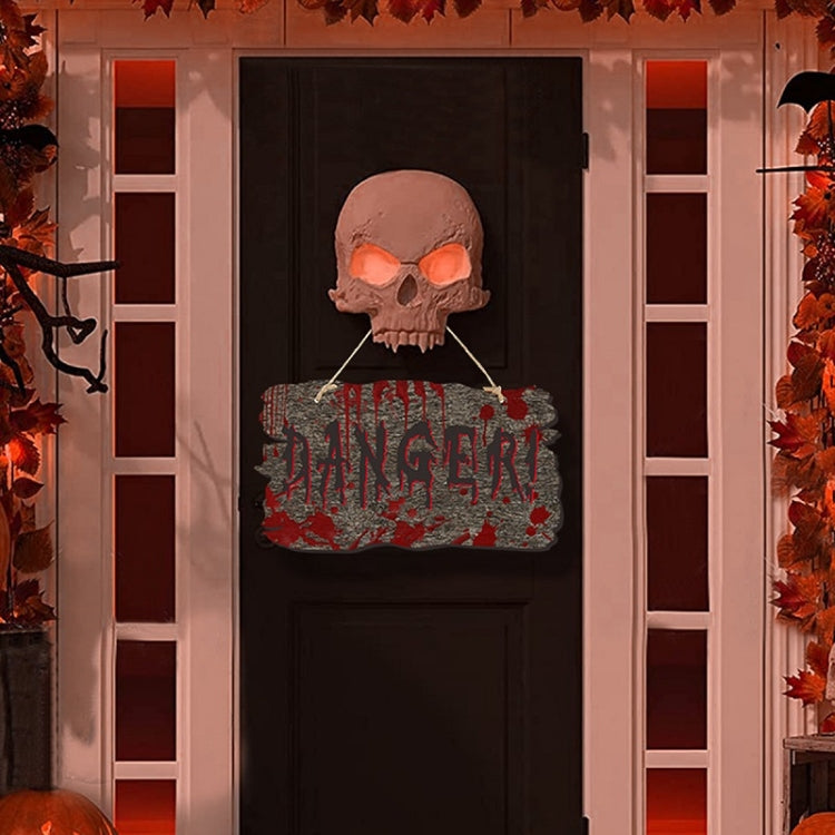 Halloween Door Sign Haunted House Horror Atmosphere Decoration My Store